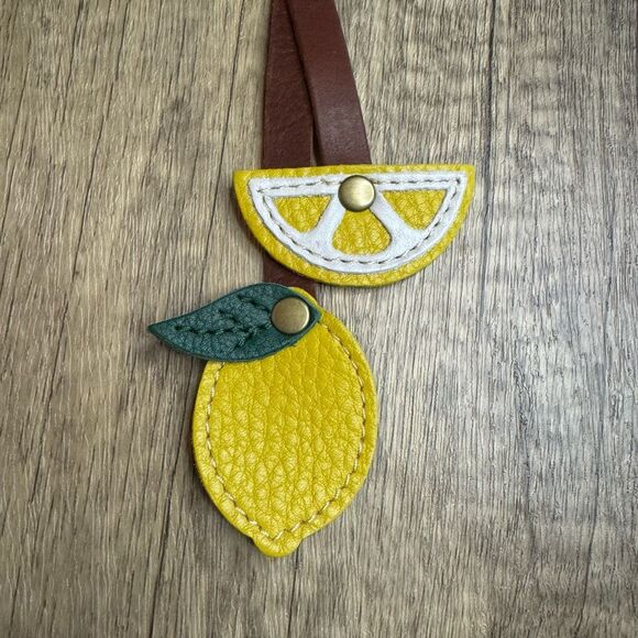 NAPLES Portland Leather Citrus Pop Keychain FAST SHIP - Picture 6 of 7